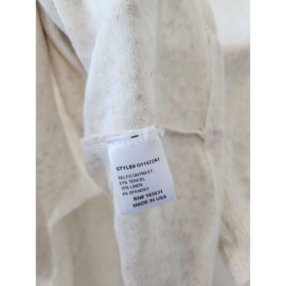 Johnny Was Calme Hooded Cozy Tee Sweater Top | Size M - Picture 4 of 5